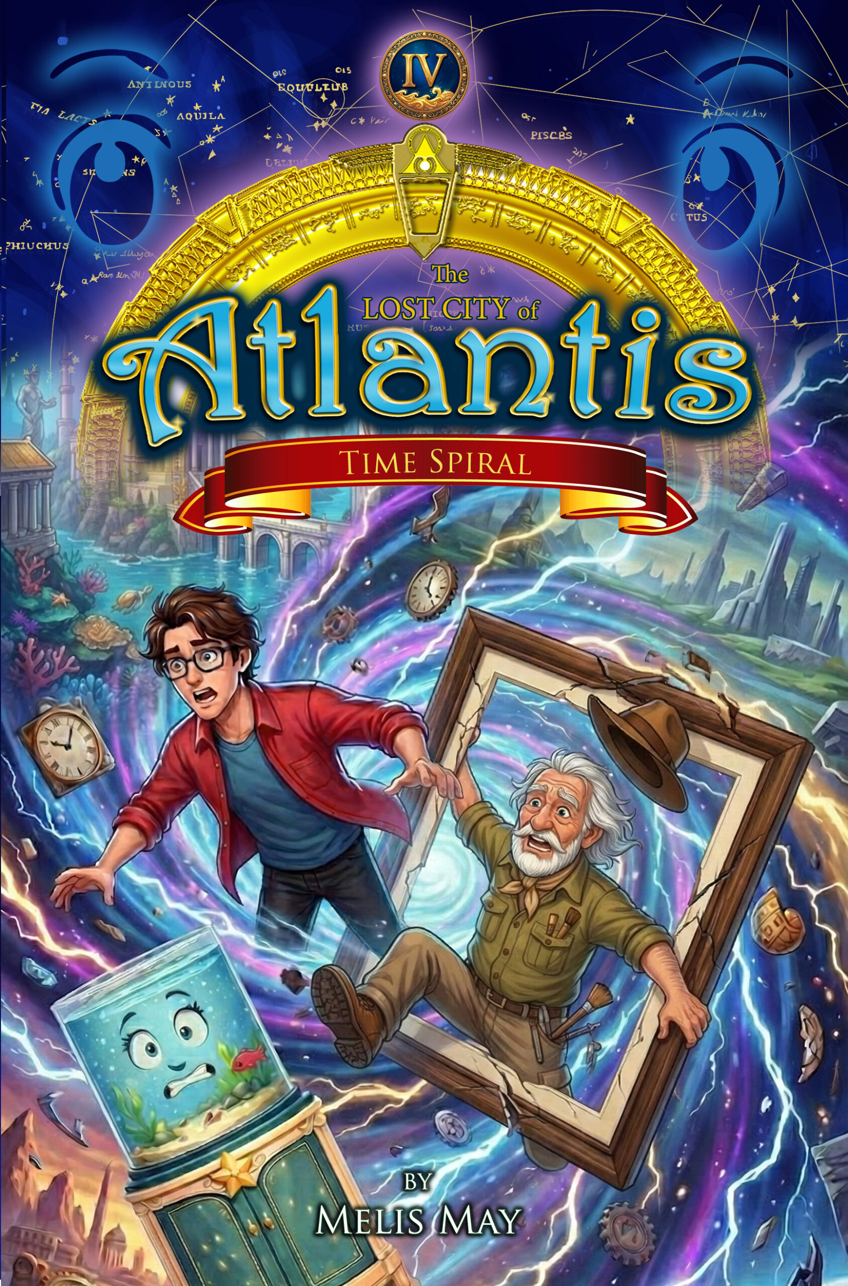 The Lost City of Atlantis / 4- Time Spriral By Melis May